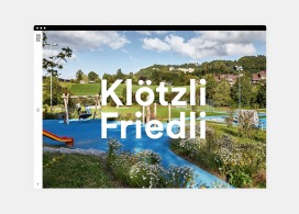 Landschaftsarchitektur Webdesign