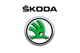 Logofarbe Skoda Markendesign