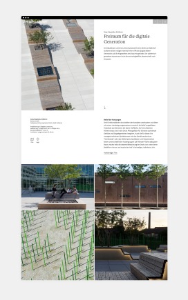 Landschaftsarchitektur Website